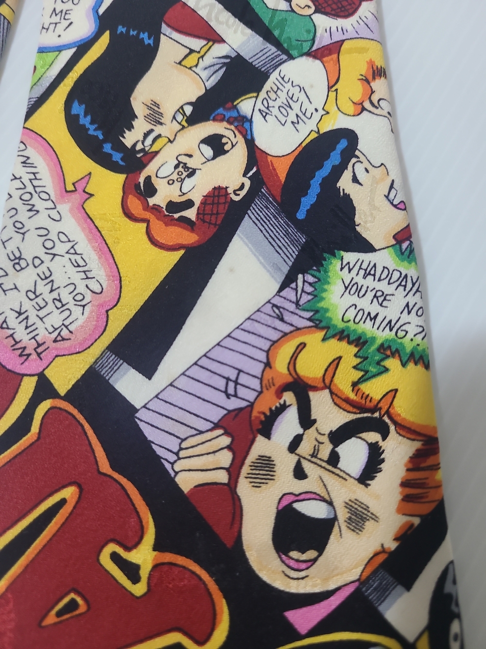 Nicole Miller Multicolor Comic Pop Archi Art Necktie - Picture 3 of 9